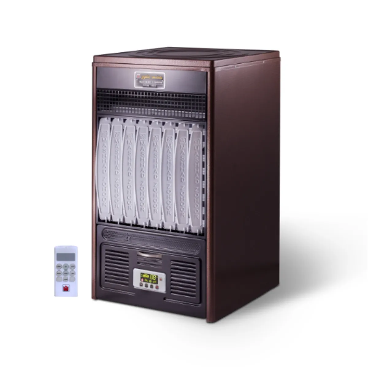 هیتر گازی فن خارجی مشهد ظهور 2400-C با ریموت کنترل و دمپر اتوماتیک