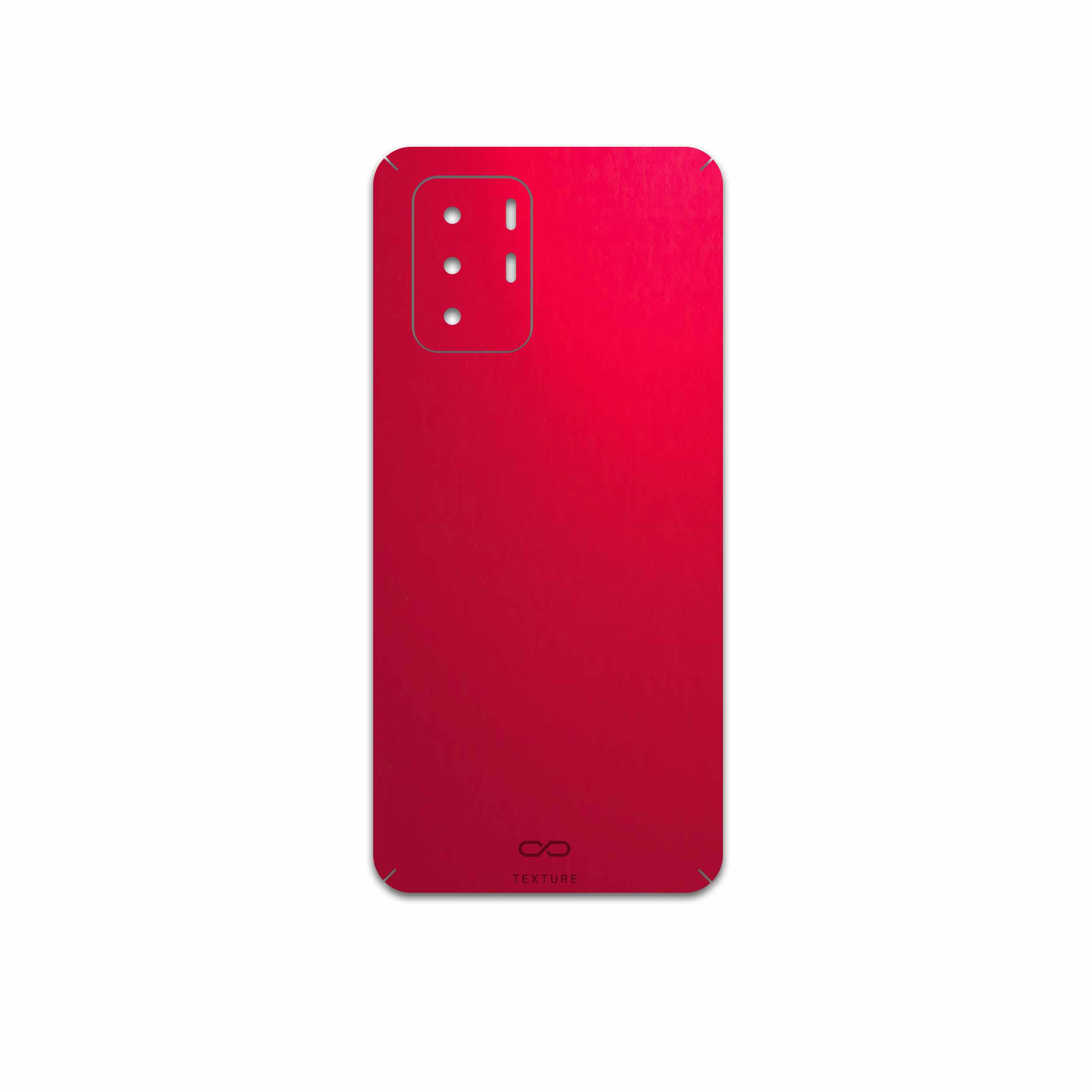 برچسب پوششی ماهوت مدل Matte-Warm-Red مناسب برای گوشی موبایل شیائومی Poco X3 GT 5G