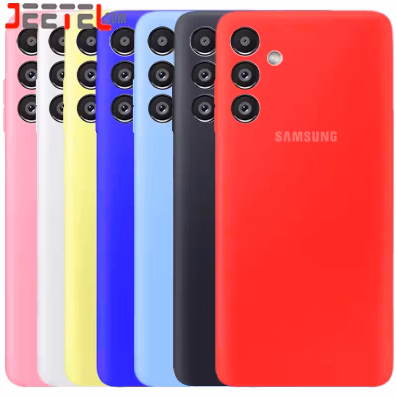 کاور سیلیکونی تک رنگ اورجینال Samsung Galaxy A15 مدل پاک کنی اصل (متریال ویتنام)