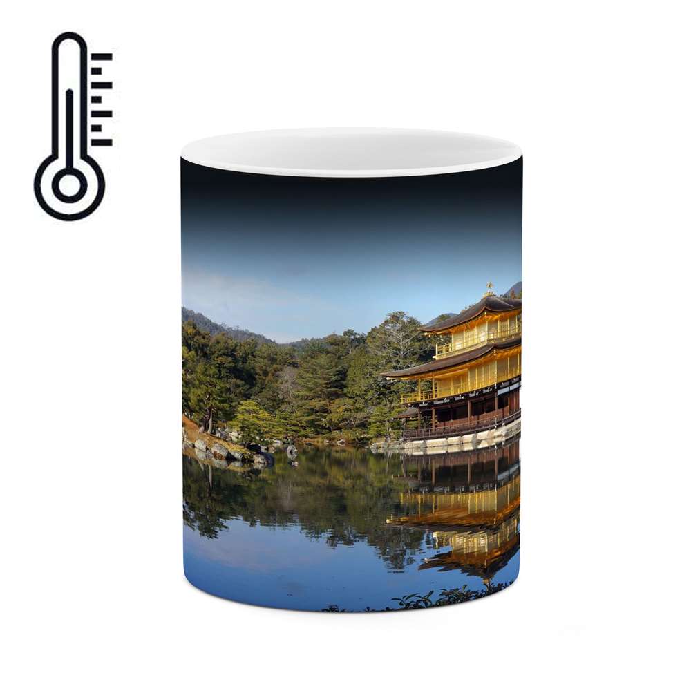 ماگ حرارتی طرح منظره زیبا  مدل mgph13517