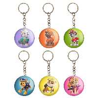 جاکلیدی خندالو طرح سگ های نگهبان کد 183B مجموعه 6 عددی