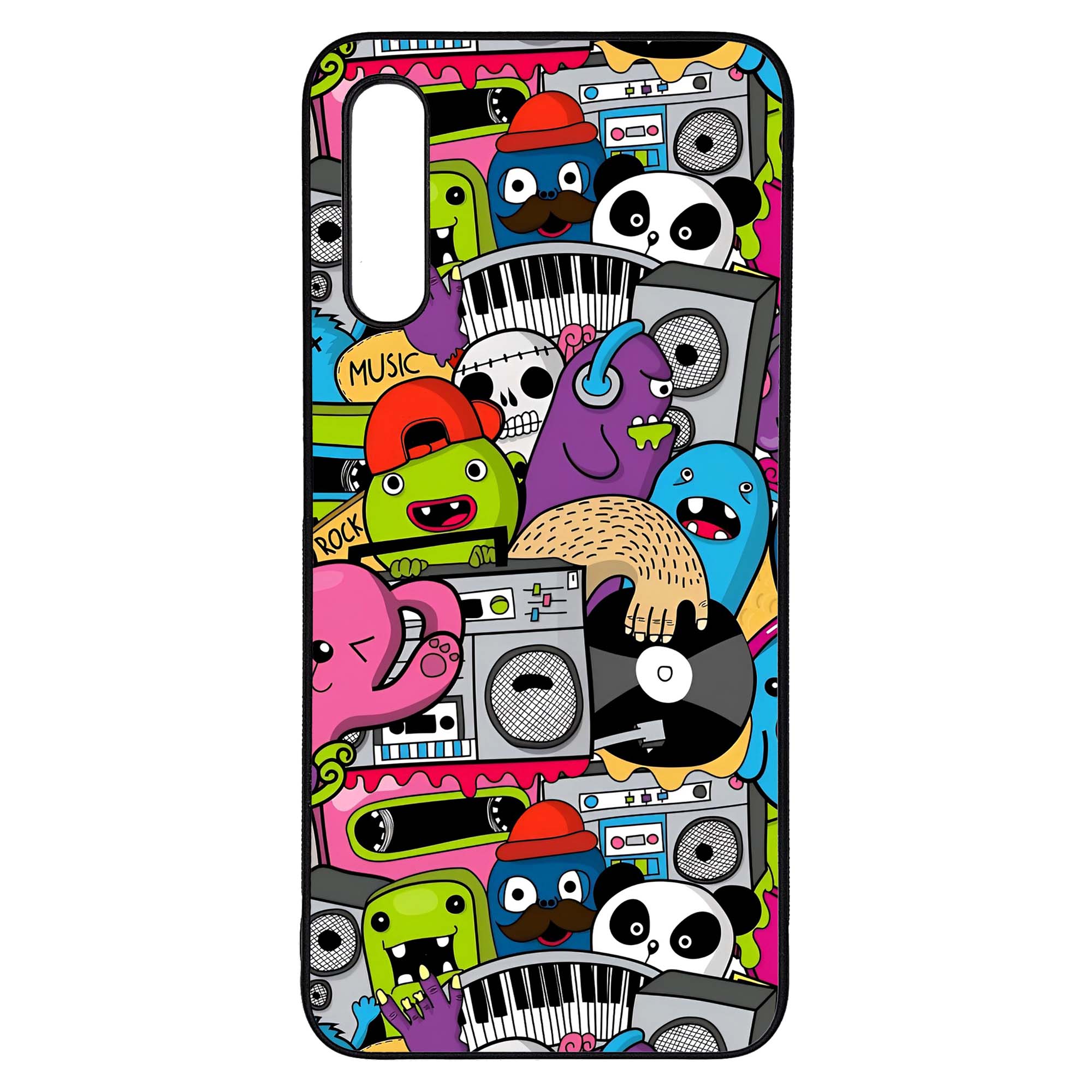 کاور طرح انیمیشن کد G-098 مناسب برای گوشی موبایل سامسونگ Galaxy A50s / A50 / A30s | دیجی قاب دونی