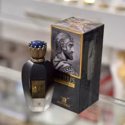 عطر ادکلن مردانه کوروش کبیر روونا (Rovena Cyrus the Great) - فرانسوی - کیفیت عالی - اصل