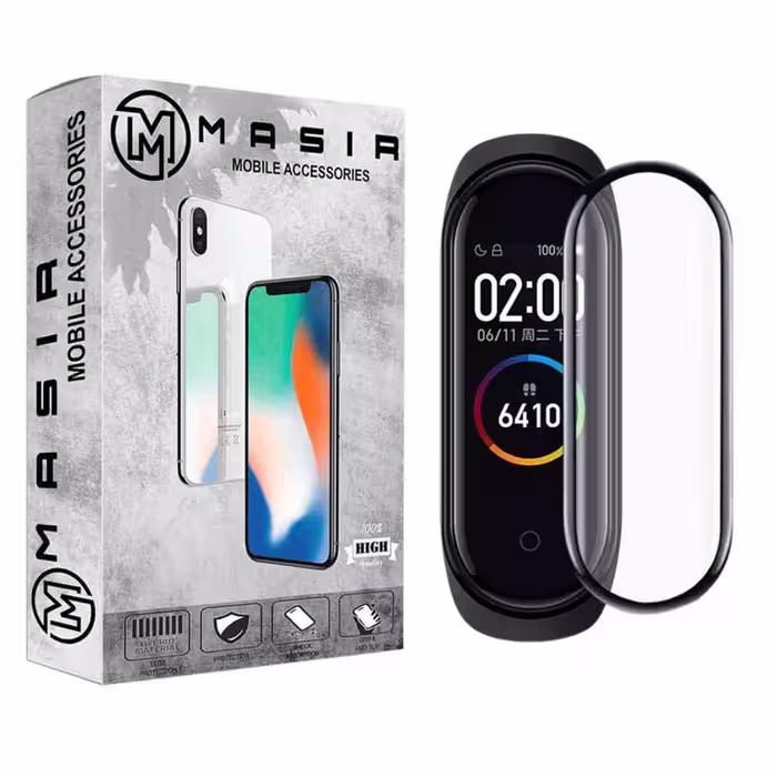 محافظ صفحه نمایش نانو مسیر مدل WTCH-M مناسب برای ساعت هوشمند شیائومی Mi Band 4