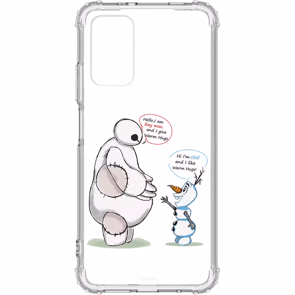 کاور طرح Olaf and Baymax مناسب برای گوشی موبایل شیائومی Redmi 9T