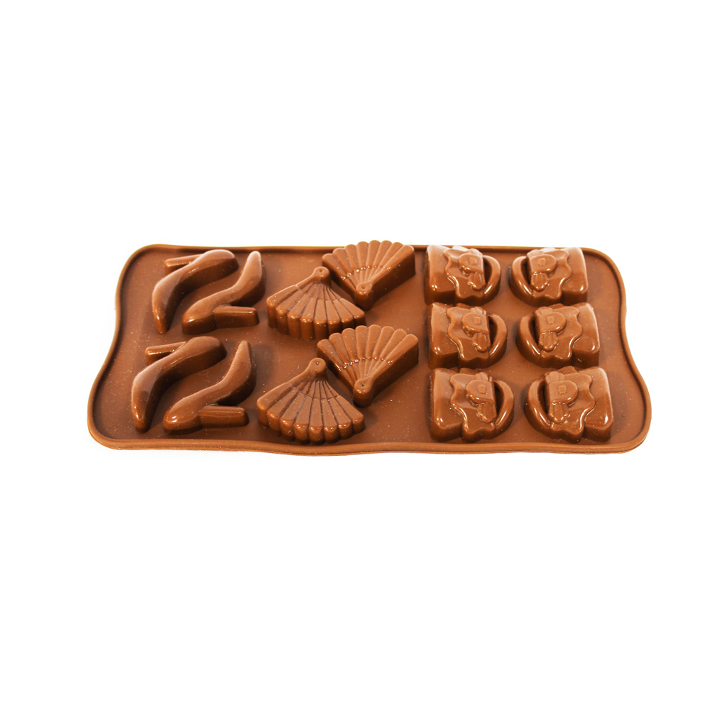 قالب شکلات طرح کفش و کیف