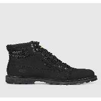 چکمه و بوت مشکی مردانه Nubuck Overpass Wp 015m101226 Caterpillar