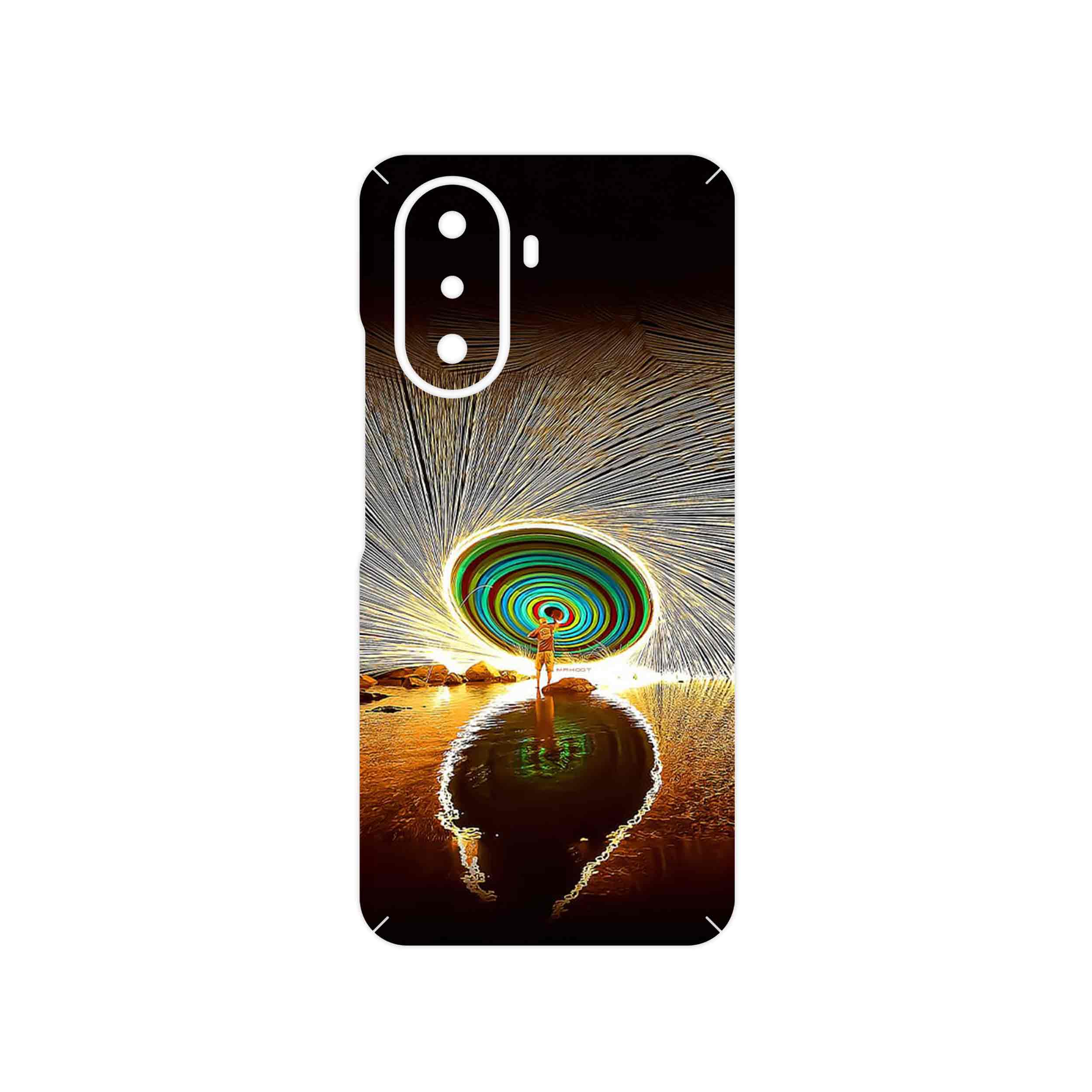 برچسب پوششی ماهوت مدل Night Light Fountain مناسب برای گوشی موبایل هوآوی Nova Y70