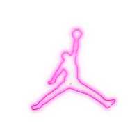 چراغ دیواری نئون دیزاین طرح Jordan_PN