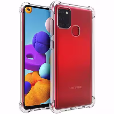 کاور مدل ژله ای کپسول دار مناسب برای گوشی موبایل سامسونگ Galaxy A21s
