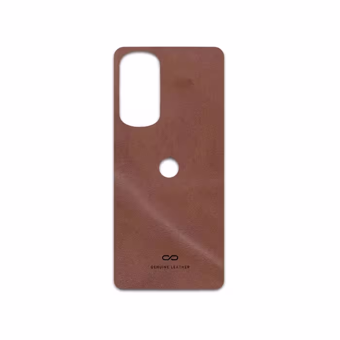 برچسب پوششی ماهوت مدل Matte-Natural-Leather مناسب برای گوشی موبایل موتورولا Edge 30