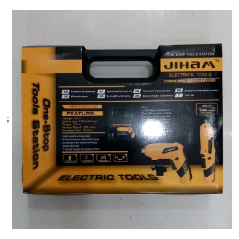 پیچ گوشتی شارژی jiham