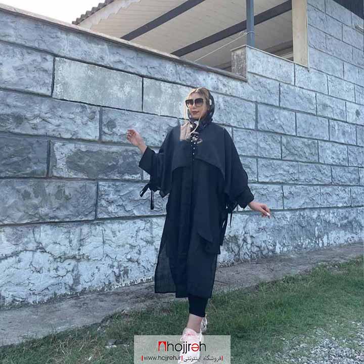 اطلاعات ، قیمت و خرید مانتو نازلی آستین پاپیون کد AL45