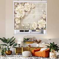 پرده زبرا زیو مدل 3D1115 سایز 150x150 سانتی متر