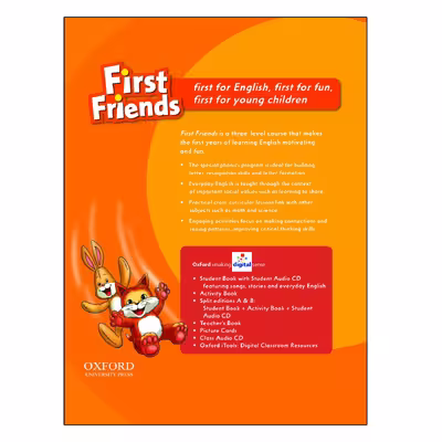 کتاب American English First Friends 3 اثر Susan Lannuzzi انتشارات Oxford