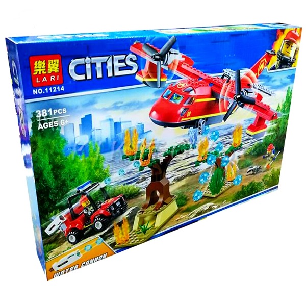 ساختنی طرح ماشین وهواپیما آتش نشان مدل سیتی کد 11214