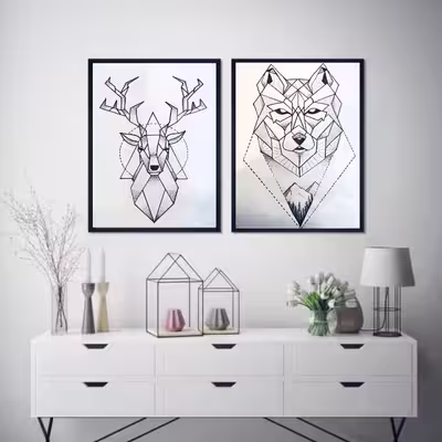 تابلو مدل Wolf مجموعه 2 عددی