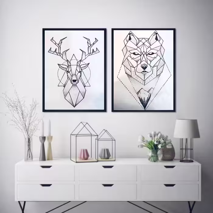 تابلو مدل Wolf مجموعه 2 عددی