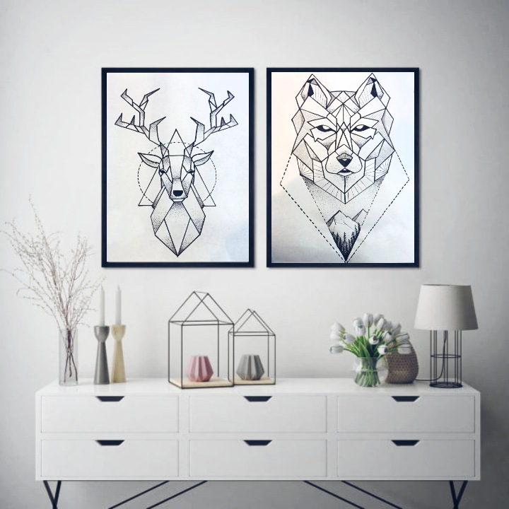 تابلو مدل Wolf مجموعه 2 عددی