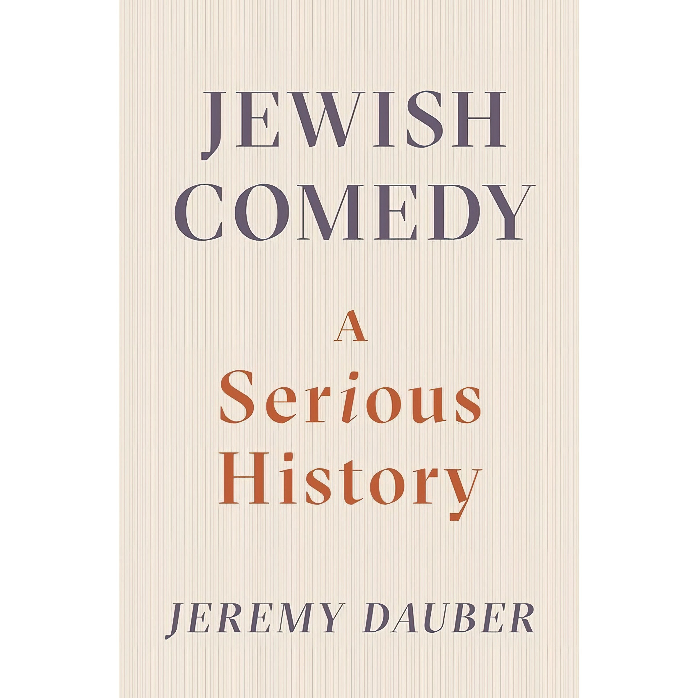 کتاب زبان اصلی Jewish Comedy اثر Jeremy Asher Dauber