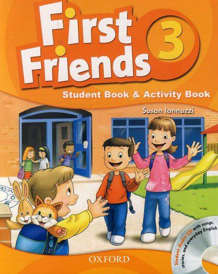 American First Friends 3 SB DVD کتاب امریکن فرست فرندز 3 (رحلی-A4)
