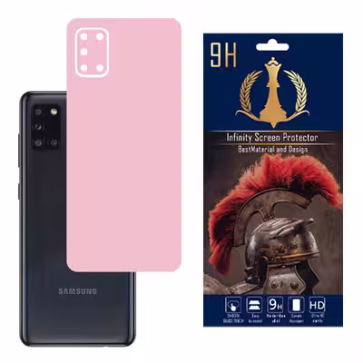 برچسب پوششی اینفینیتی مدل PRO MAX مناسب برای گوشی موبایل سامسونگ GALAXY A31 به همراه محافظ صفحه نمایش و محافظ لنز دوربین