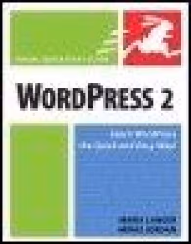 خرید و دانلود نسخه کامل کتاب WordPress 2: Visual QuickStart Guide