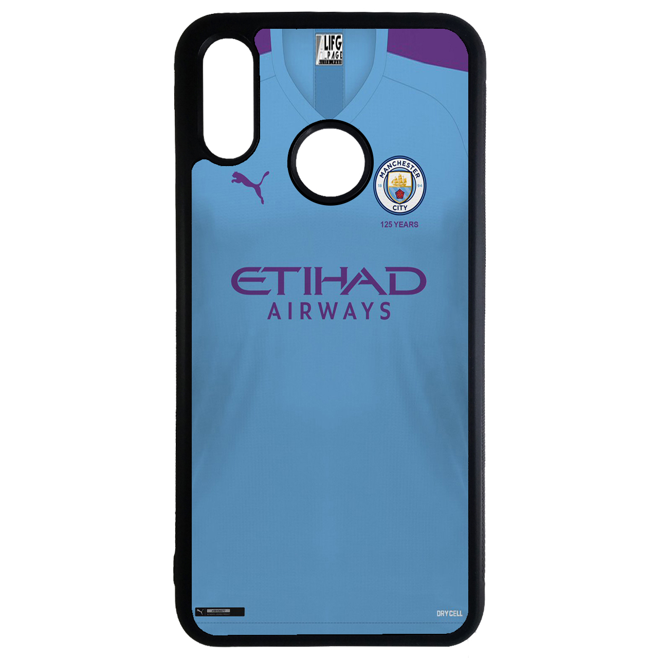 کاور طرح لباس تیم منچستر سیتی کد 110487 مناسب برای گوشی موبایل سامسونگ galaxy m20