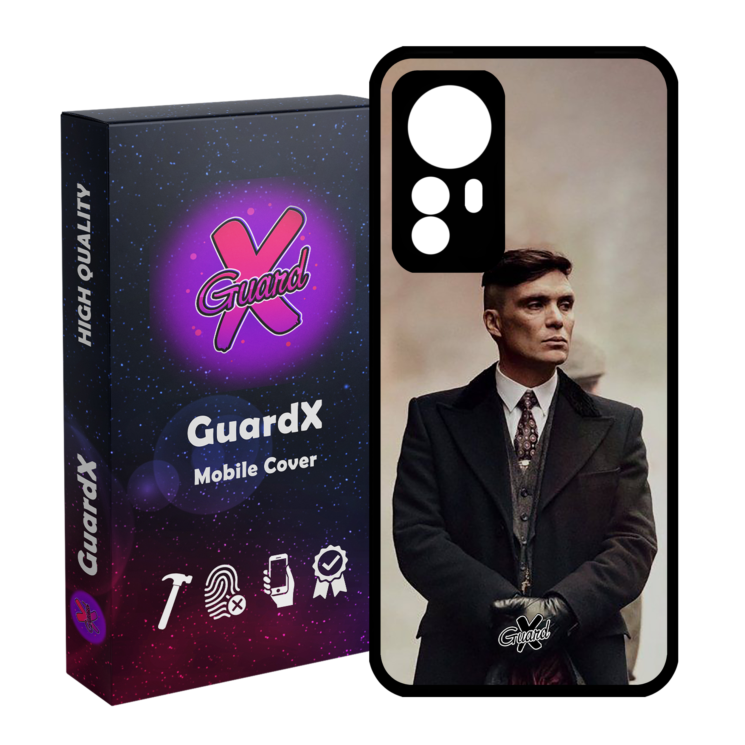 کاور گارد ایکس طرح Peaky Blinders مدل Glass10230 مناسب برای گوشی موبایل شیائومی Mi 12 Pro/Mi 12S Pro