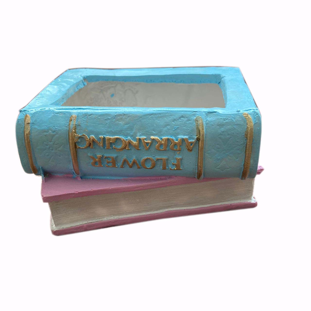 گلدان دکوری مدل کتاب