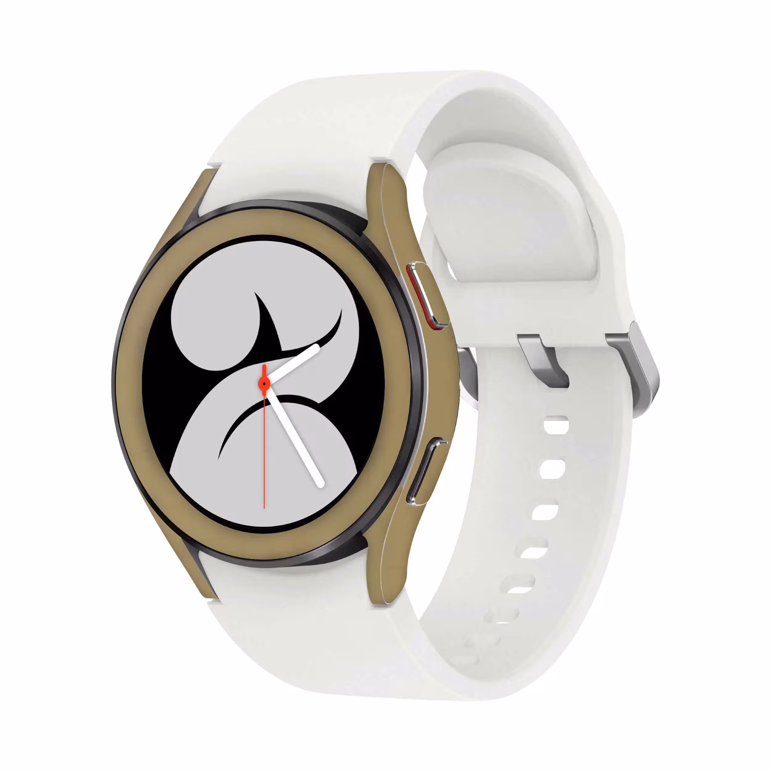 برچسب ماهوت طرح Matte Gold مناسب برای ساعت هوشمند سامسونگ Watch4 40mm