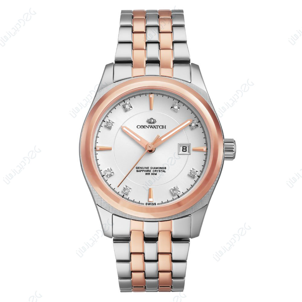 ساعت مچی زنانه کوین واچ (Coinwatch)| مدل C126RWH