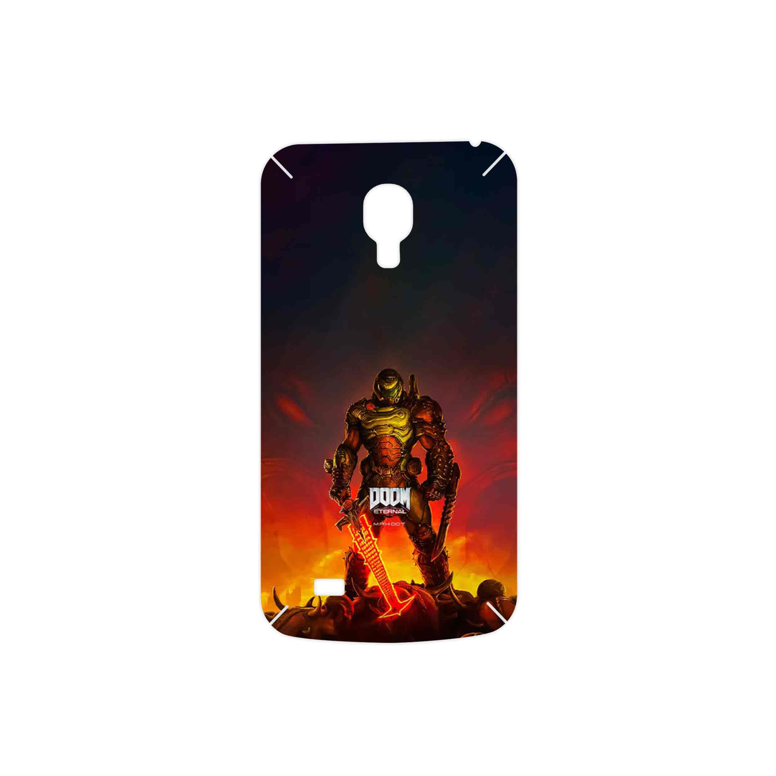 برچسب پوششی ماهوت مدل DOOM Game Series مناسب برای گوشی موبایل سامسونگ Galaxy S4 mini