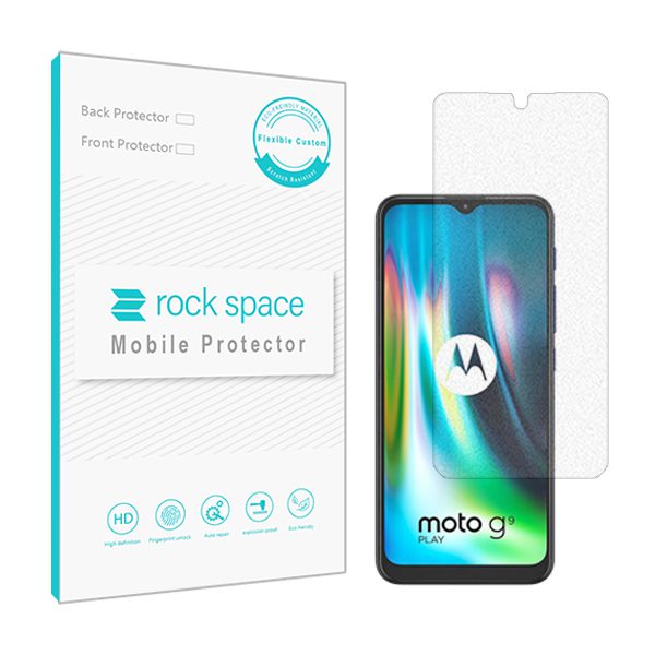گلس موتورولا  G9 Play مدل هیدروژل مات برند راک اسپیس کد S
