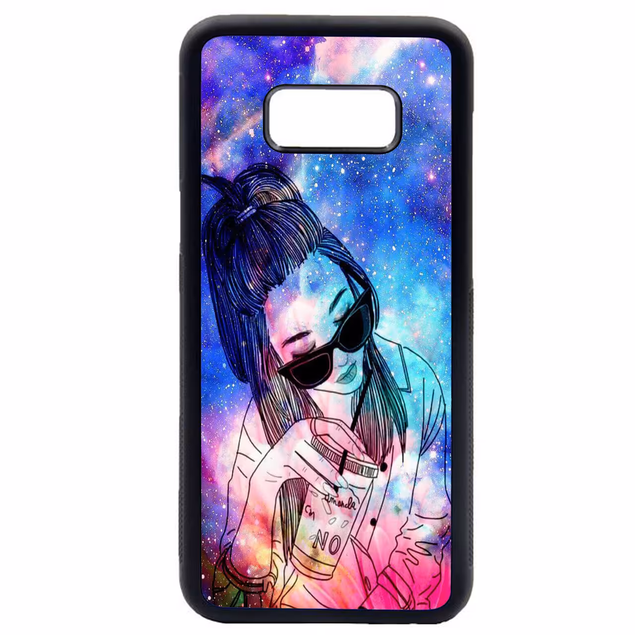 کاور طرح دخترانه کد 8093 مناسب برای گوشی موبایل سامسونگ galaxy s8