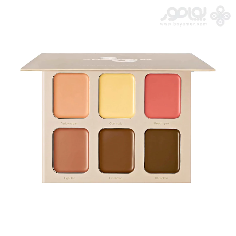 پالت کانتور چرب شیگلم STEREO FACE SIX مدل French Girl