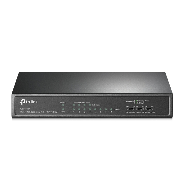 سوئیچ 8 پورت مگابیتی و دسکتاپ تی پی لینک مدل TL-SF1008P - دوسو آی تی