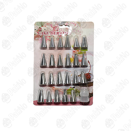 ماسوره استیل( 23 عددی) بهمراه سر ماسوره