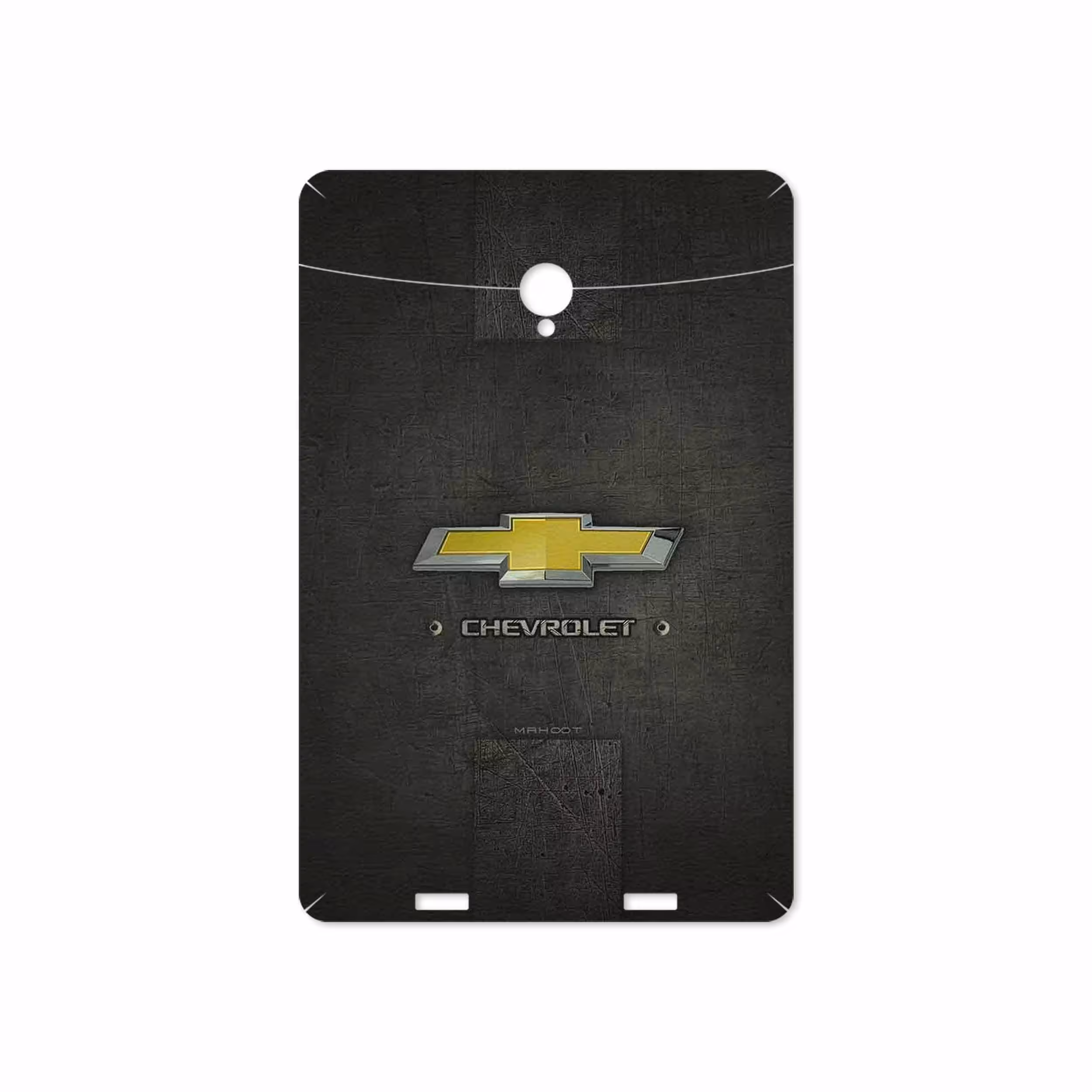 برچسب پوششی ماهوت مدل CHEVROLET-Logo مناسب برای تبلت وریکو Unipad