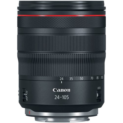 لنز بدون آیینه کانن Canon RF 24-105mm f/4L IS USM Lens (NO BOX)