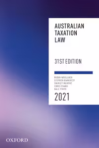 خرید و دانلود نسخه کامل کتاب Australian Taxation Law 2021 (31st Edition) BY Woellner - Pdf