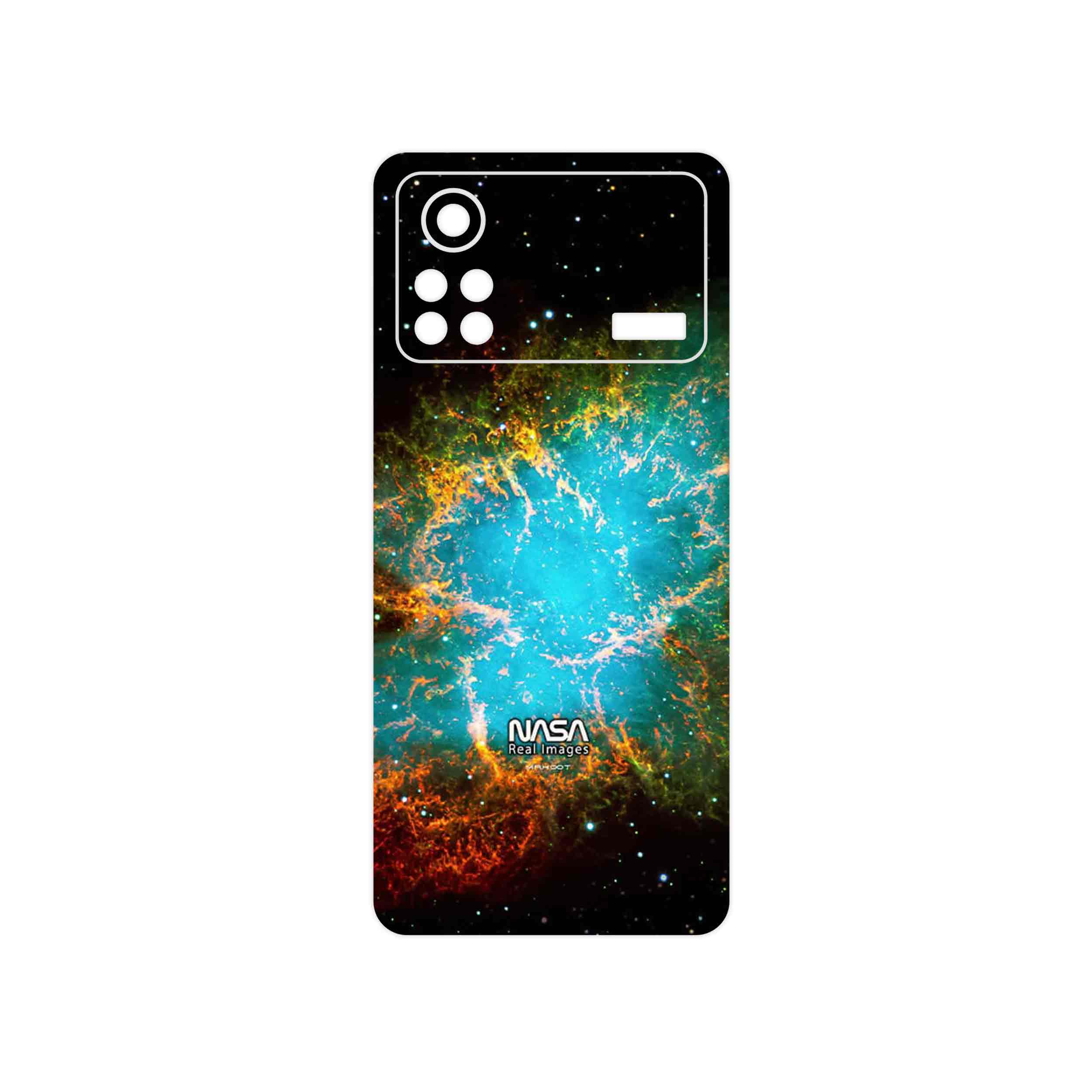 برچسب پوششی ماهوت مدل Universe b NASA 9 مناسب برای گوشی موبایل شیائومی Poco X4 Pro 5G