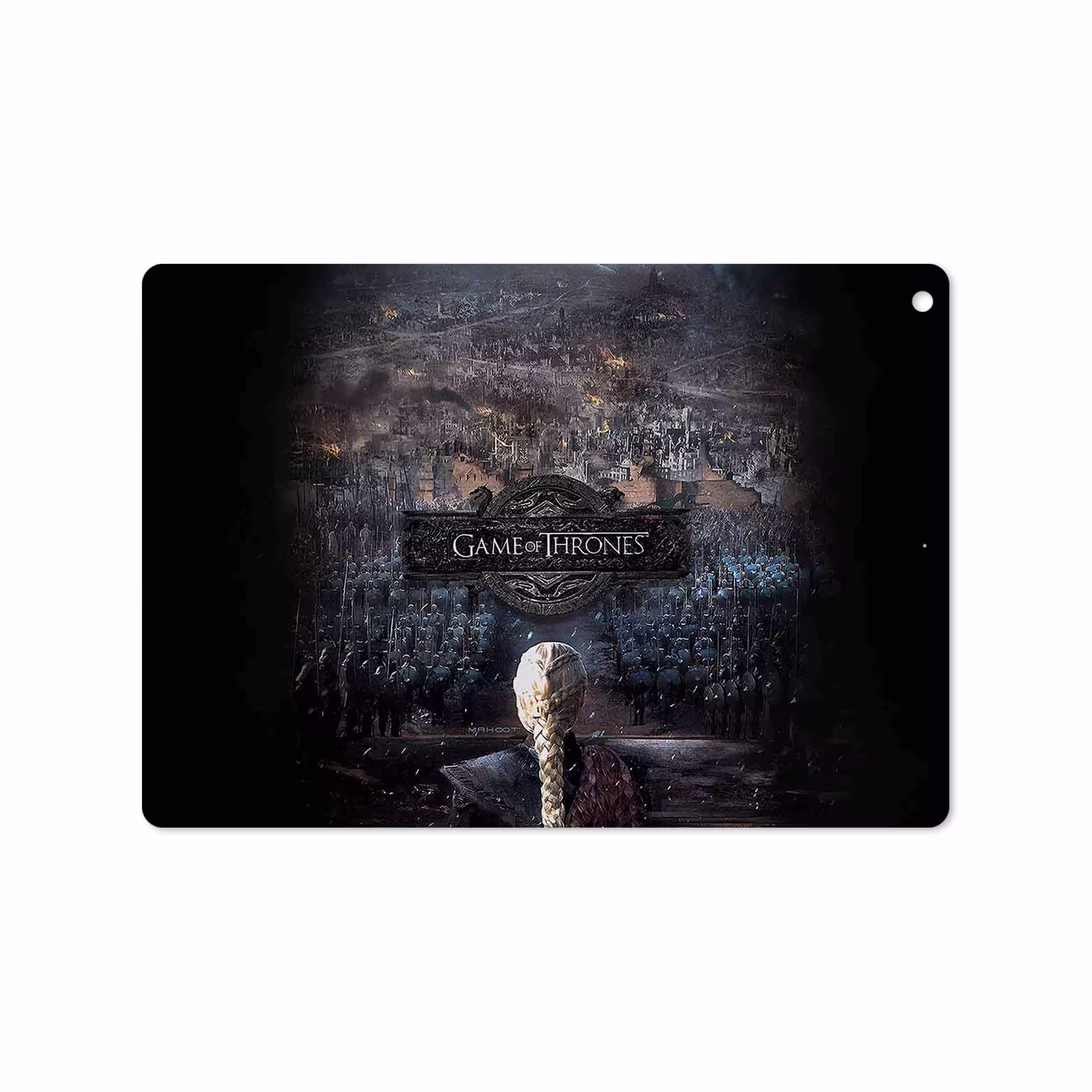 برچسب پوششی ماهوت مدل Game of Thrones مناسب برای تبلت اپل iPad 9.7 (GEN 5) 2017 A1823