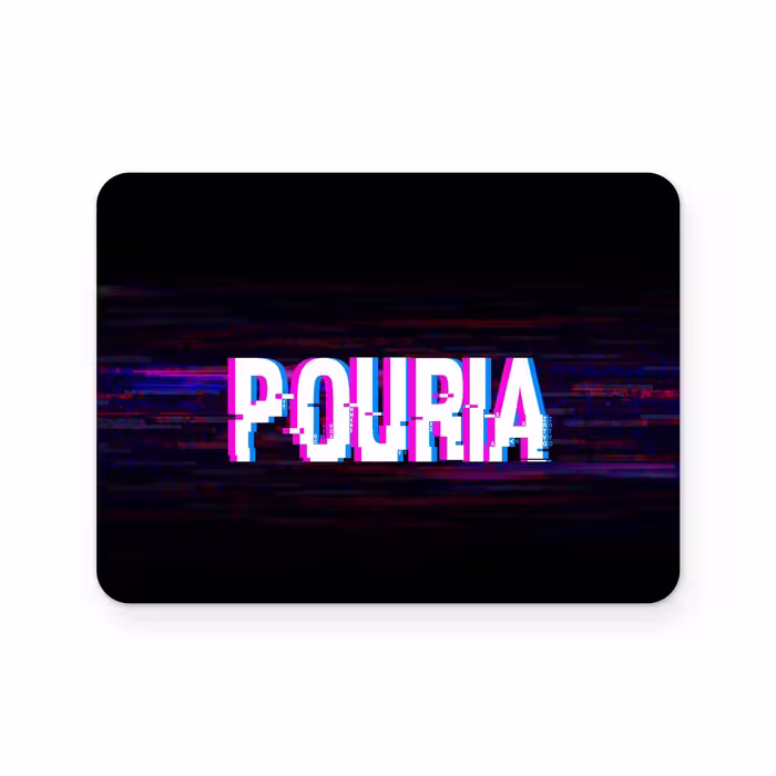برچسب تاچ پد دسته پلی استیشن 4 ونسونی طرح POURIA