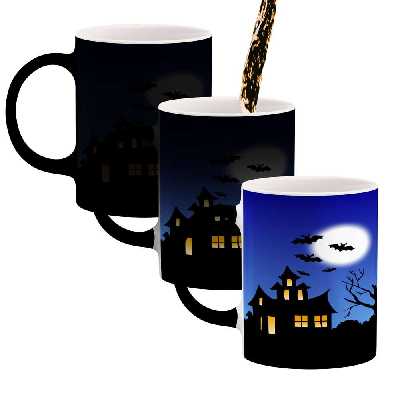 ماگ حرارتی کاکتی طرح فانتزی مدل mgh18378