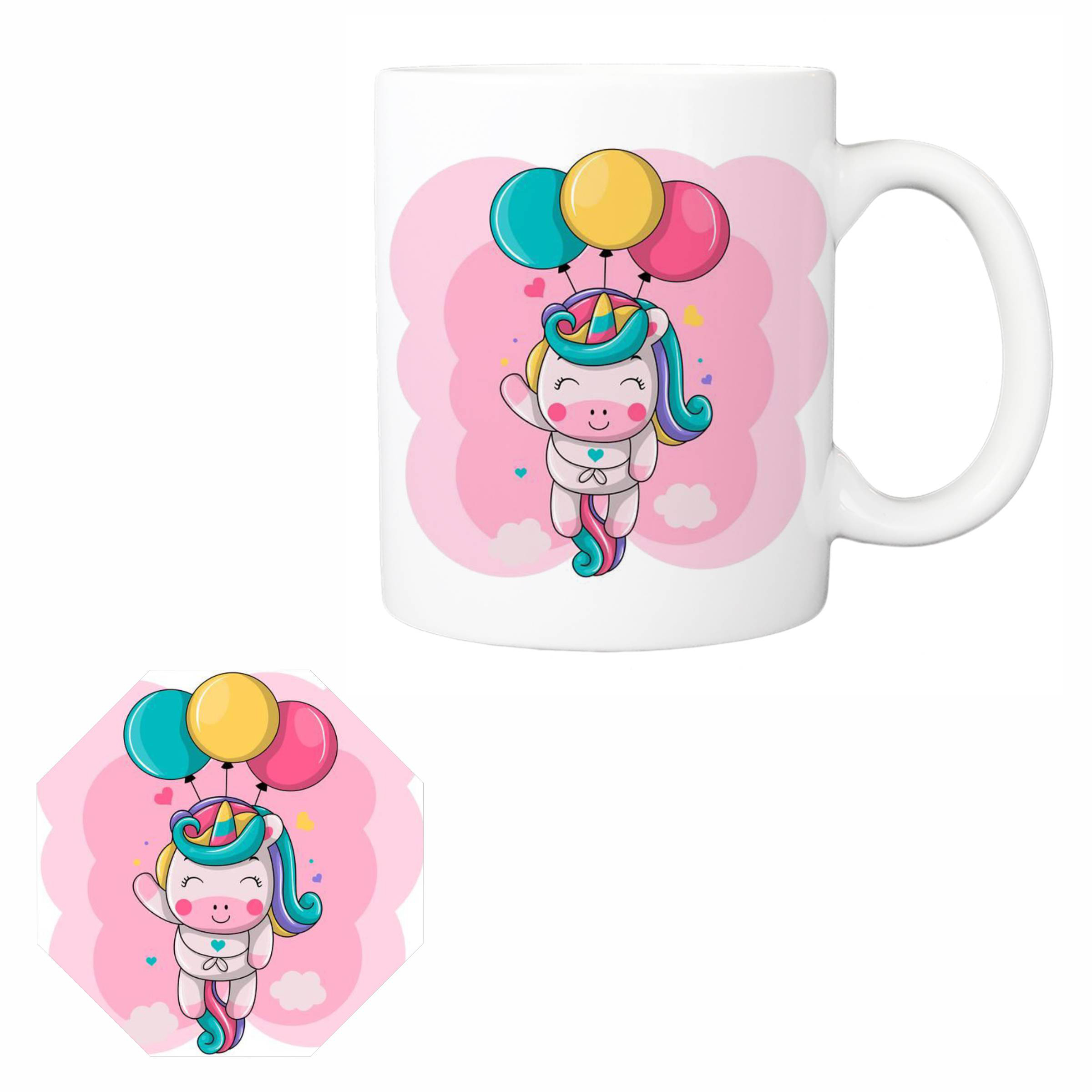 ماگ کد 118 به همراه زیر لیوانی