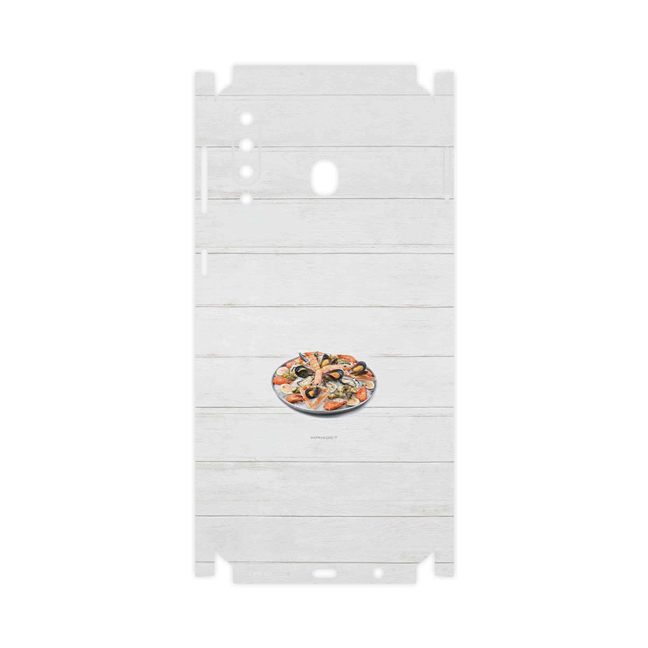 برچسب پوششی ماهوت مدل Seafood-FullSkin مناسب برای گوشی موبایل سامسونگ Galaxy M30