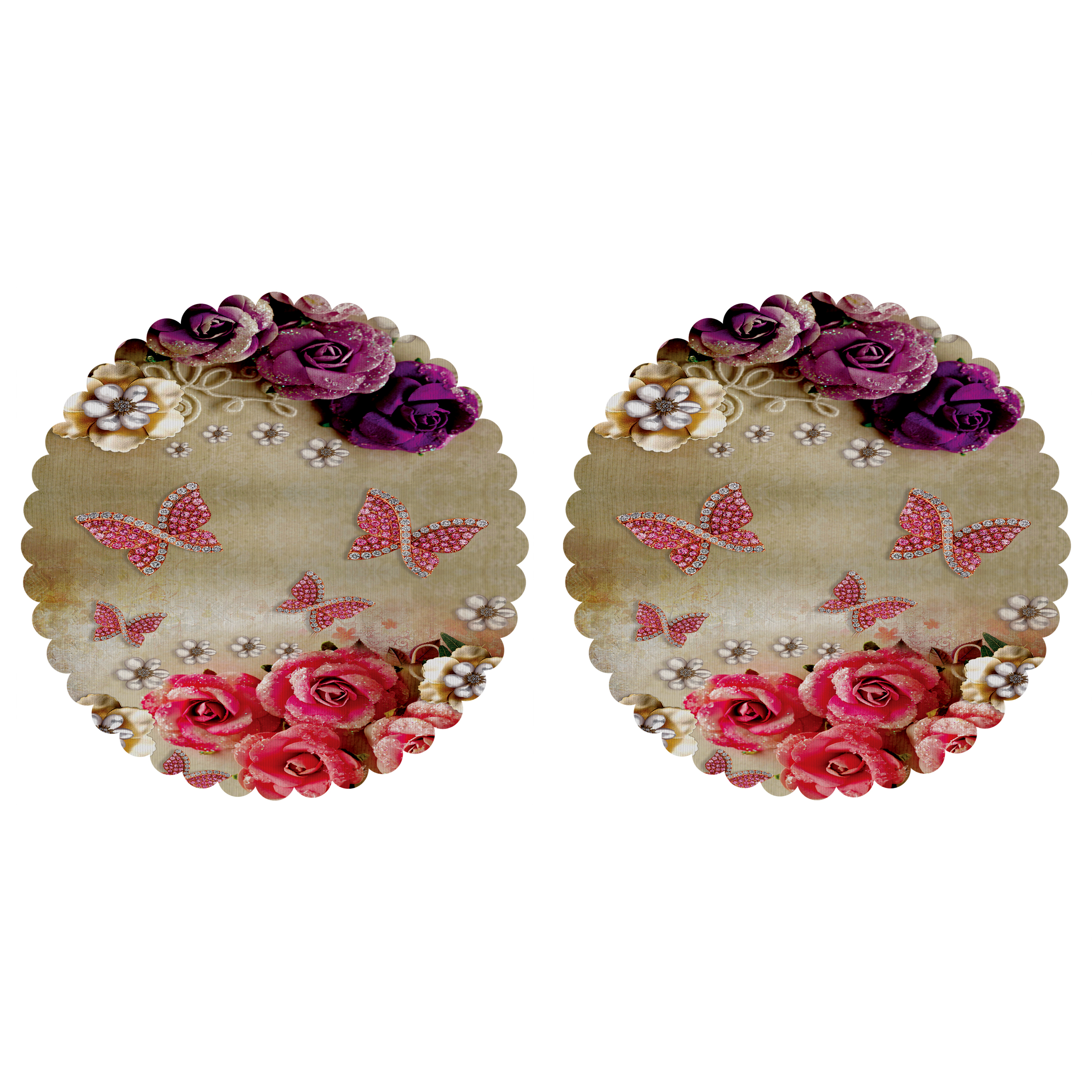 ست رومیزی 2 تکه مدل T4-42818