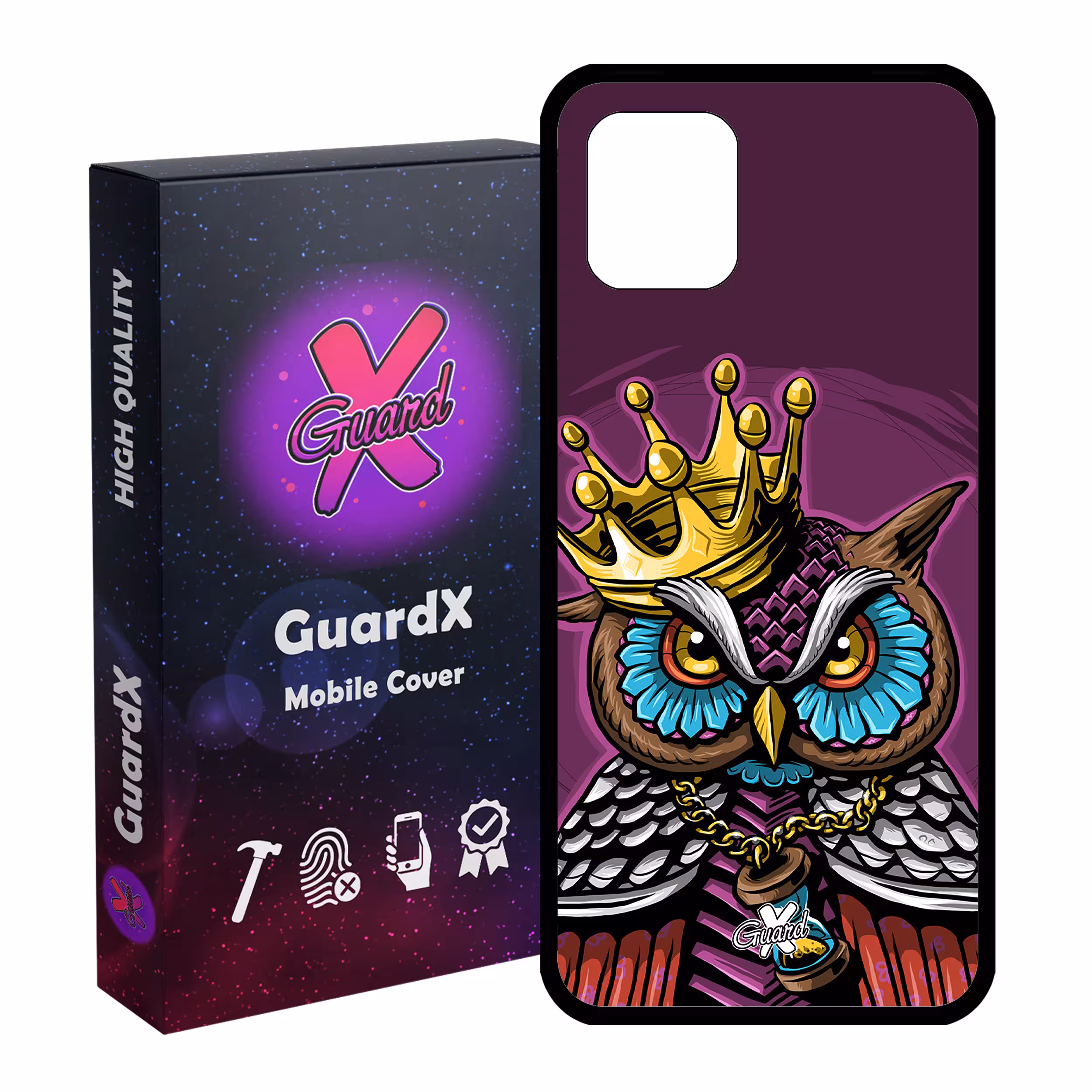 کاور گارد ایکس طرح Owl مدل Glass10081 مناسب برای گوشی موبایل سامسونگ Galaxy Note 10 Lite