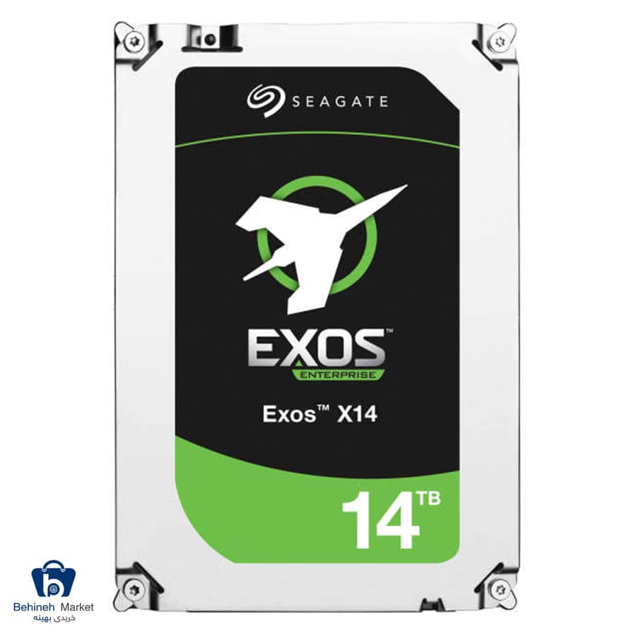 هارددیسک اینترنال سیگیت مدل Exos ST14000NM0018 Enterprise ظرفیت 14 ترابایت
